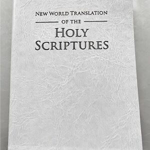 New World Translation Bible Silver Edges– Excellent Condition